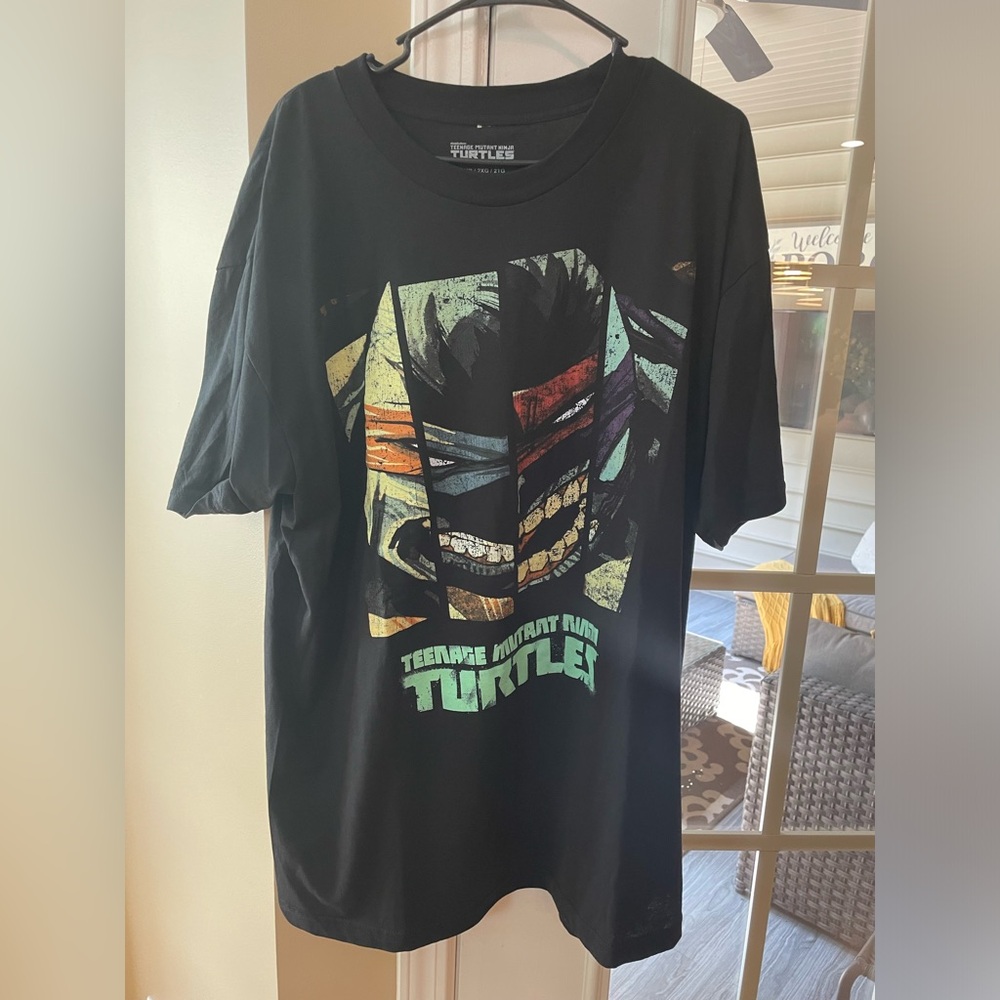 teenage mutant ninja turtles vintage style t shirt NWOT